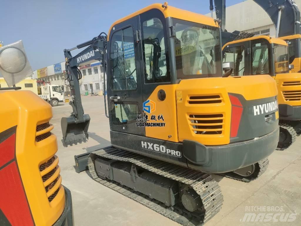 Hyundai HX60Pro 小型挖土機/掘鑿機<7t(小型挖掘機)