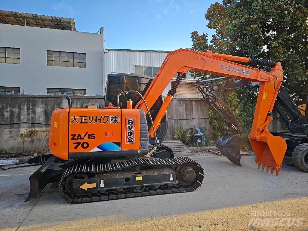 Hitachi ZX 70 小型挖土機/掘鑿機<7t(小型挖掘機)