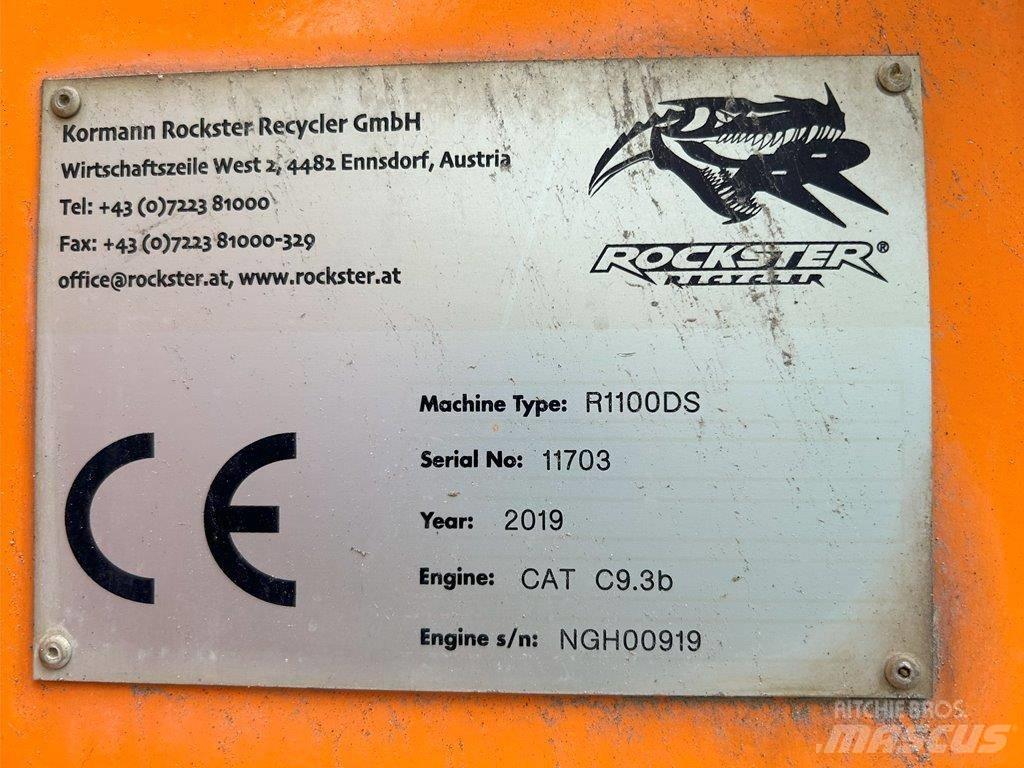 Rockster RD1100DS 移動式壓碎機