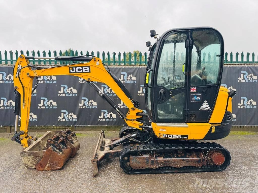 JCB 8026 CTS 小型挖土機/掘鑿機<7t(小型挖掘機)
