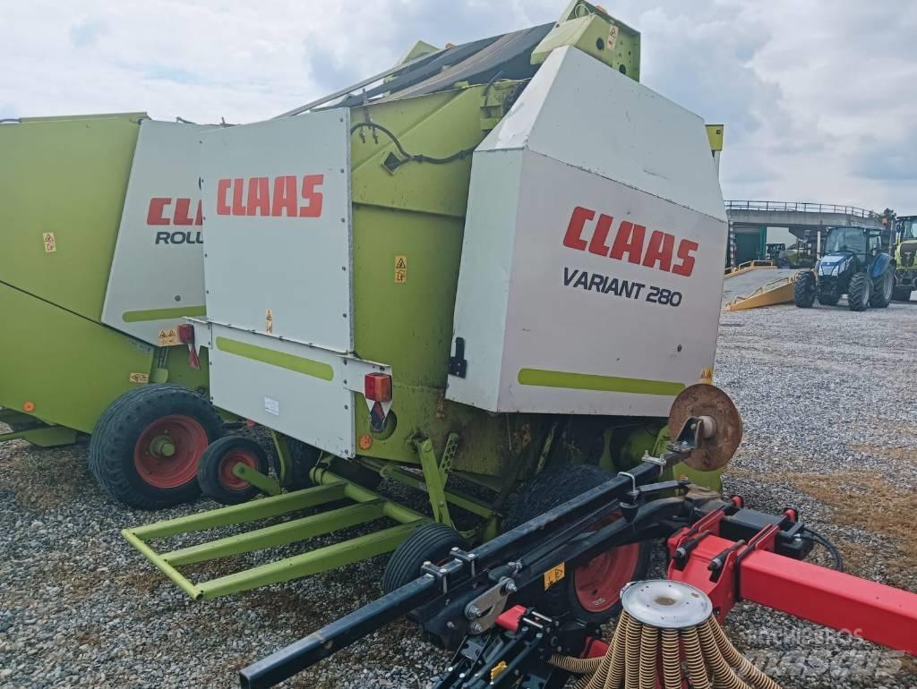 CLAAS Variant 280 圓型牧草打包機