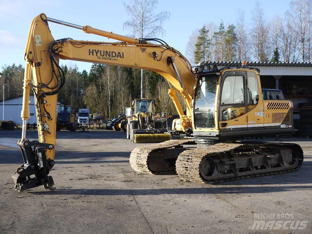 Hyundai R 180 LC-9A 履帶式 挖土機/掘鑿機/挖掘機