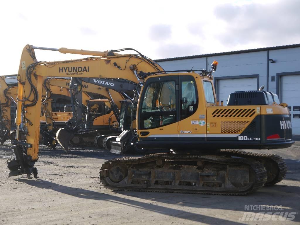 Hyundai R 180 LC-9A 履帶式 挖土機/掘鑿機/挖掘機