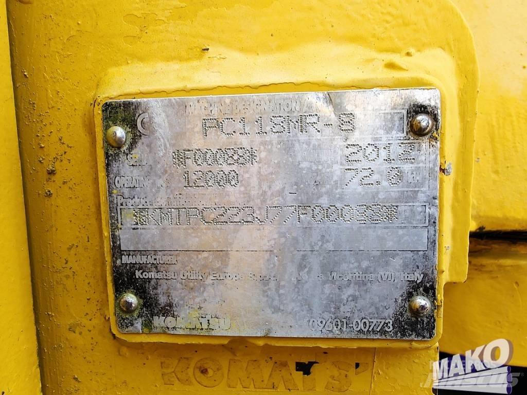 Komatsu PC 118 MR-8 履帶式 挖土機/掘鑿機/挖掘機