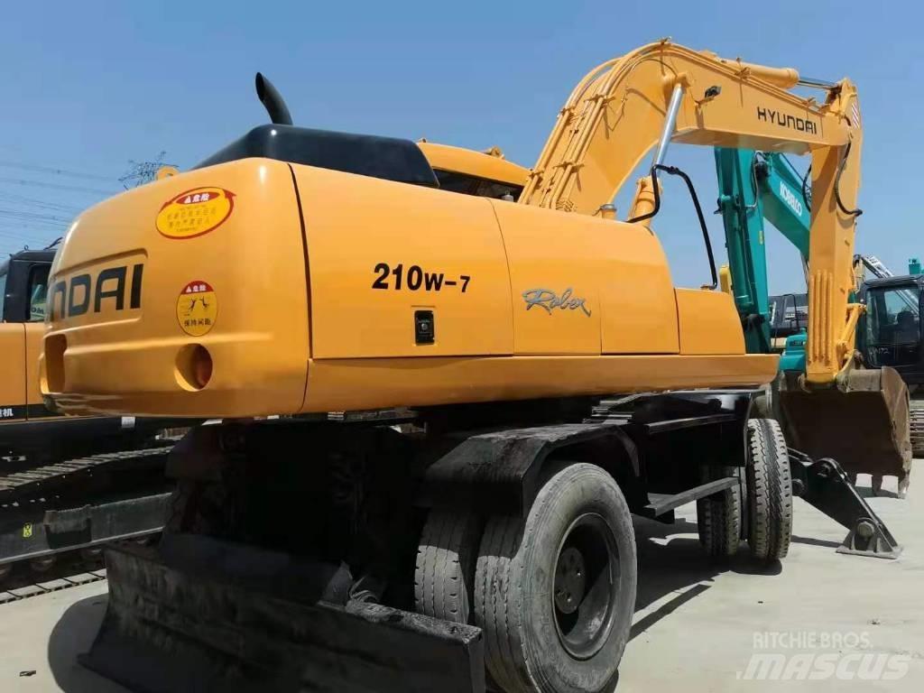 Hyundai R210W-7 旋轉式挖土機/掘鑿機/挖掘機