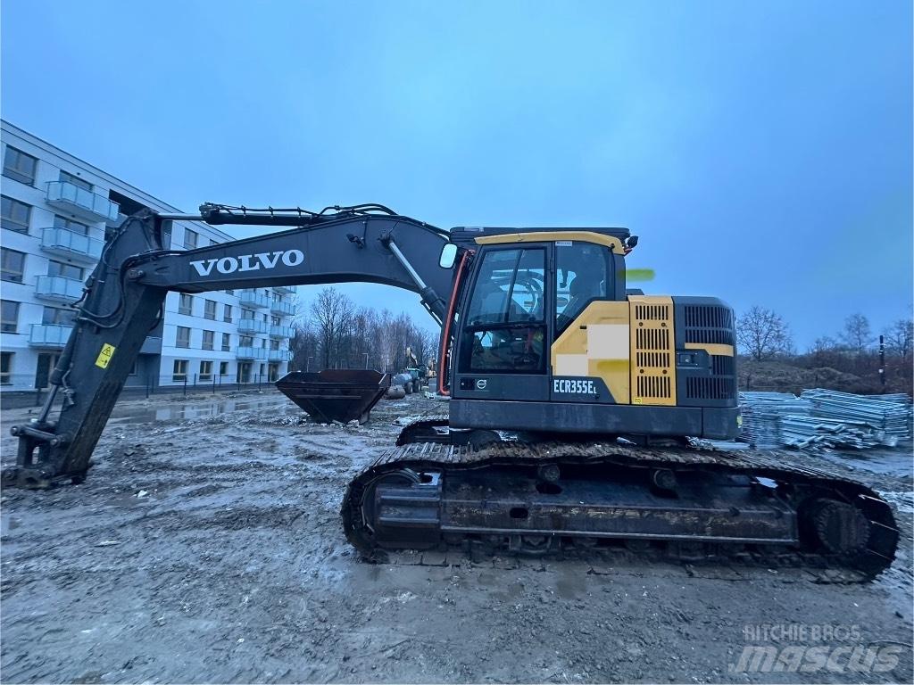 Volvo ECR 355 EL 履帶式 挖土機/掘鑿機/挖掘機