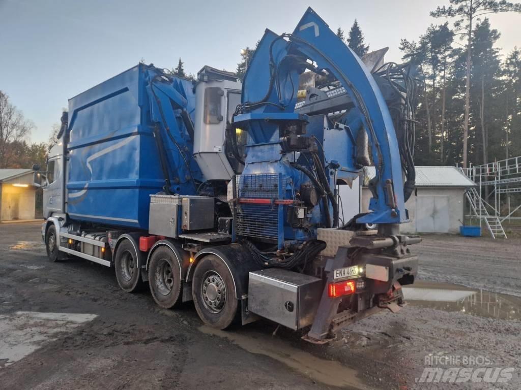 Scania R 580 LB 碎木機