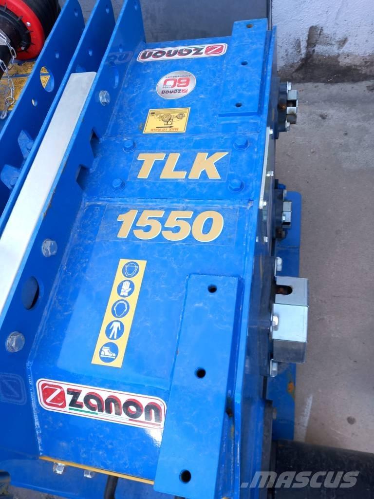 Zanon TLK1550 樹樁破碎機