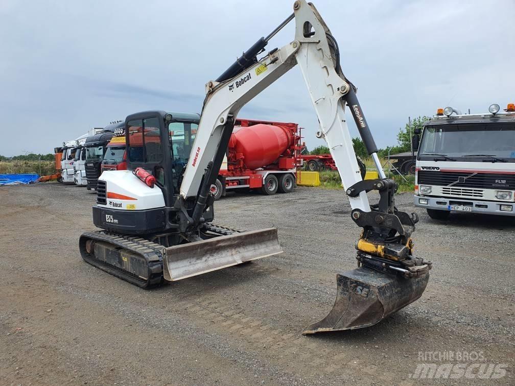 Bobcat E 55 小型挖土機/掘鑿機<7t(小型挖掘機)