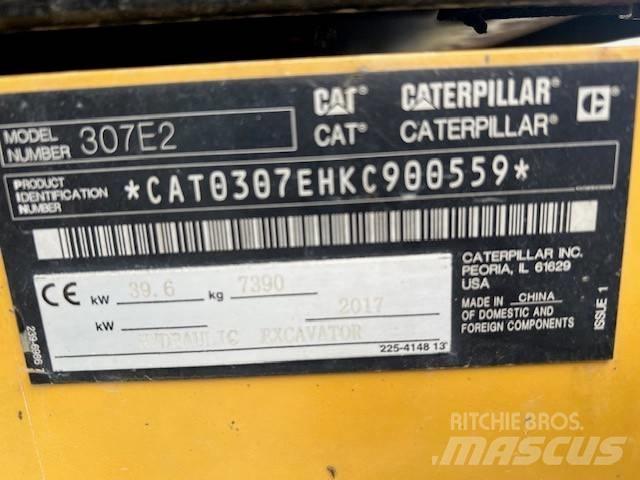 CAT 307E2 中型挖土機/掘鑿機/挖掘機 7t-12t