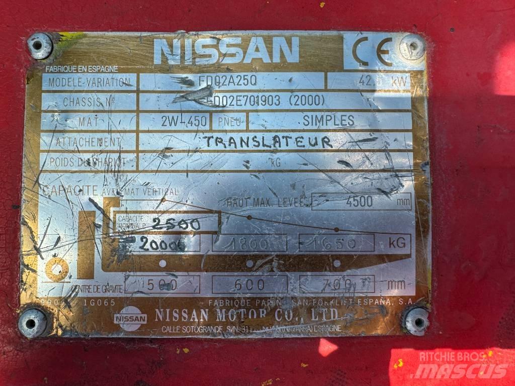 Nissan FD02A25Q 柴油卡車