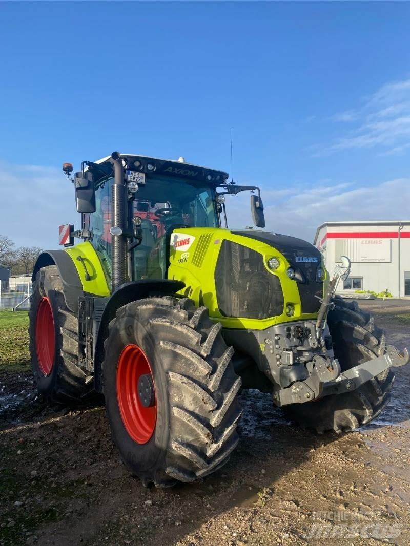 CLAAS Axion 870 曳引機