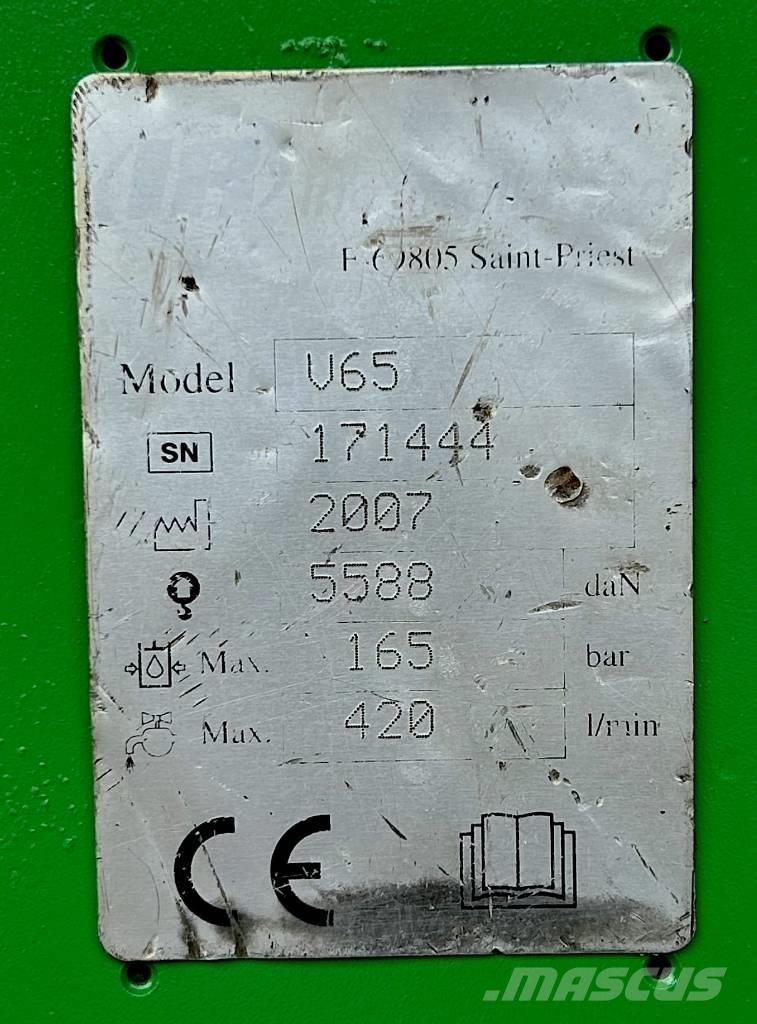 Montabert V 65 鐵鎚/碎石機
