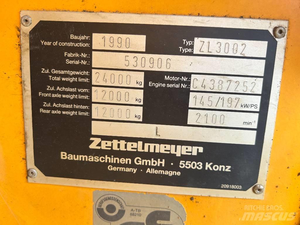 Zettelmeyer ZL 3002 輪胎式裝載機