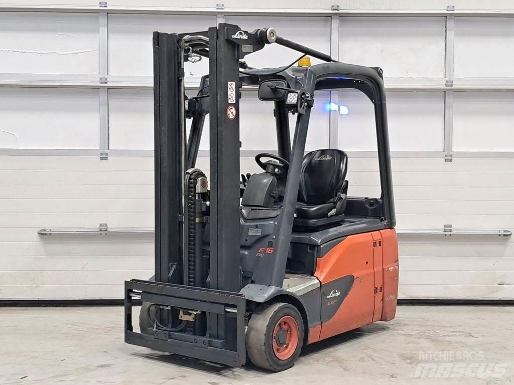 Linde E16-02 電動堆高機