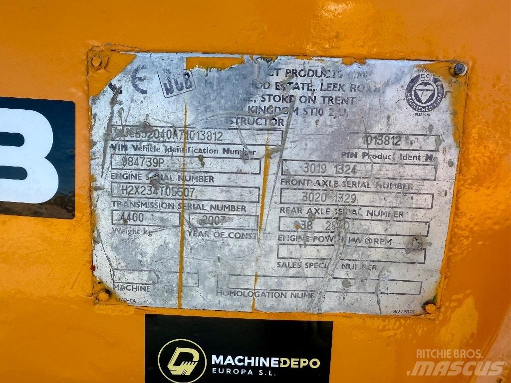 JCB 520-40 農業用伸縮臂裝載機