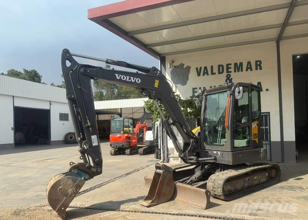 Volvo ECR 58 F 小型挖土機/掘鑿機<7t(小型挖掘機)