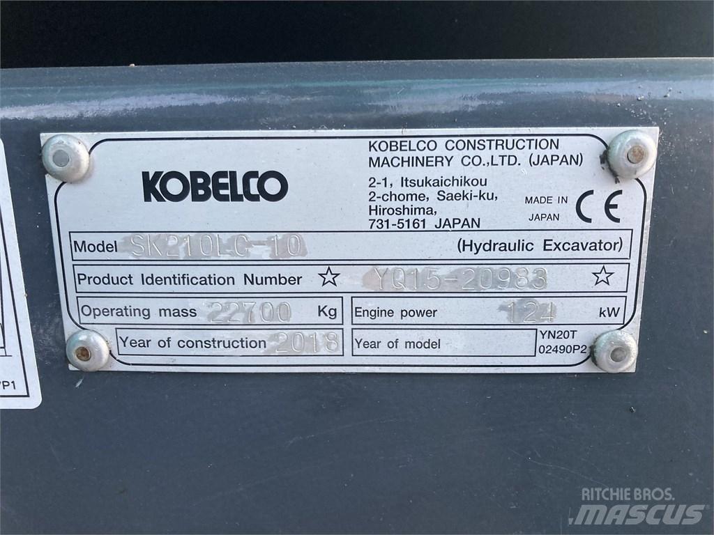 Kobelco SK 210 LC-10 履帶式 挖土機/掘鑿機/挖掘機