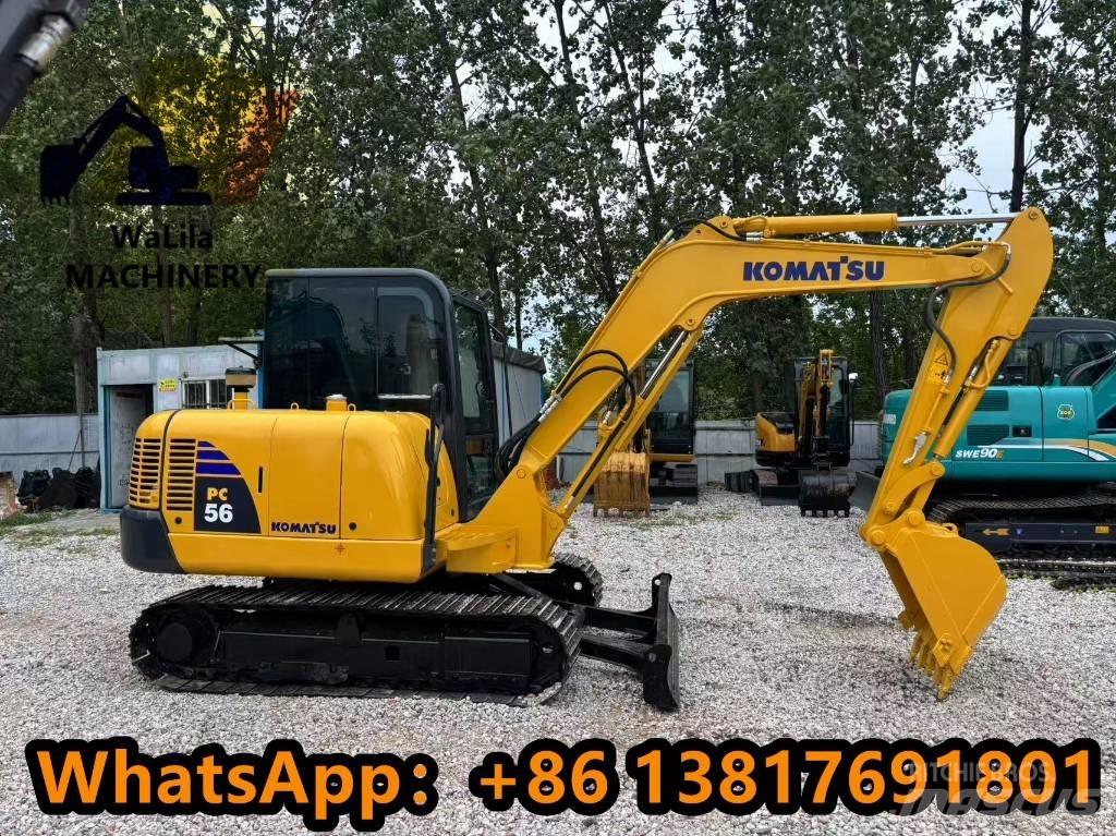 Komatsu PC 56-7 小型挖土機/掘鑿機<7t(小型挖掘機)