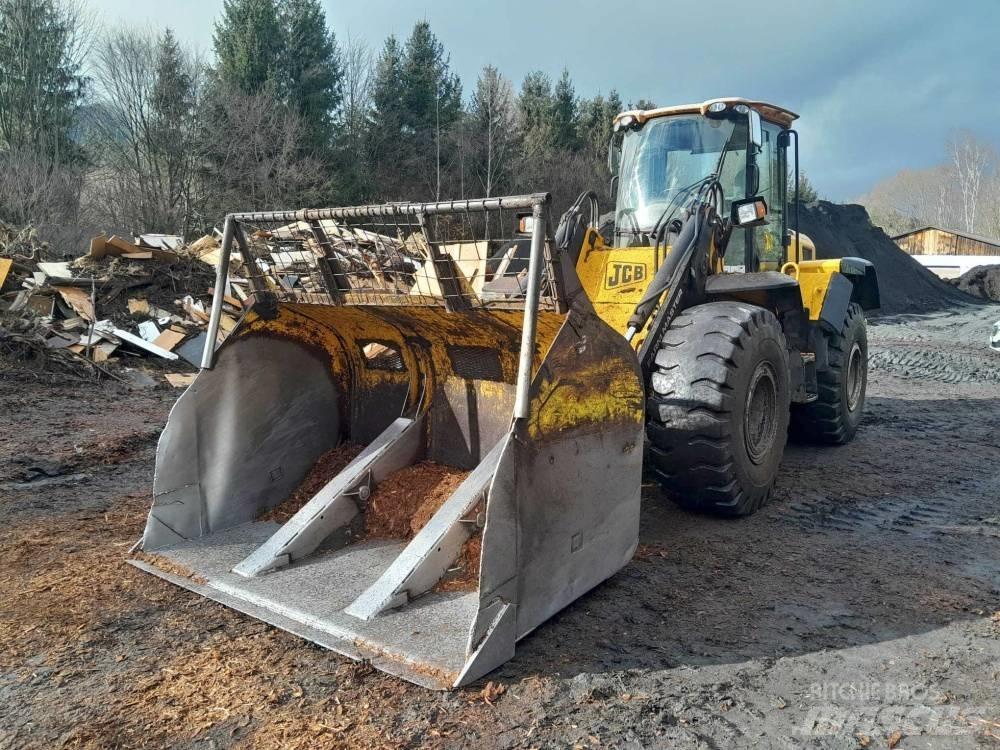 JCB 434S 前端裝載機和挖掘機