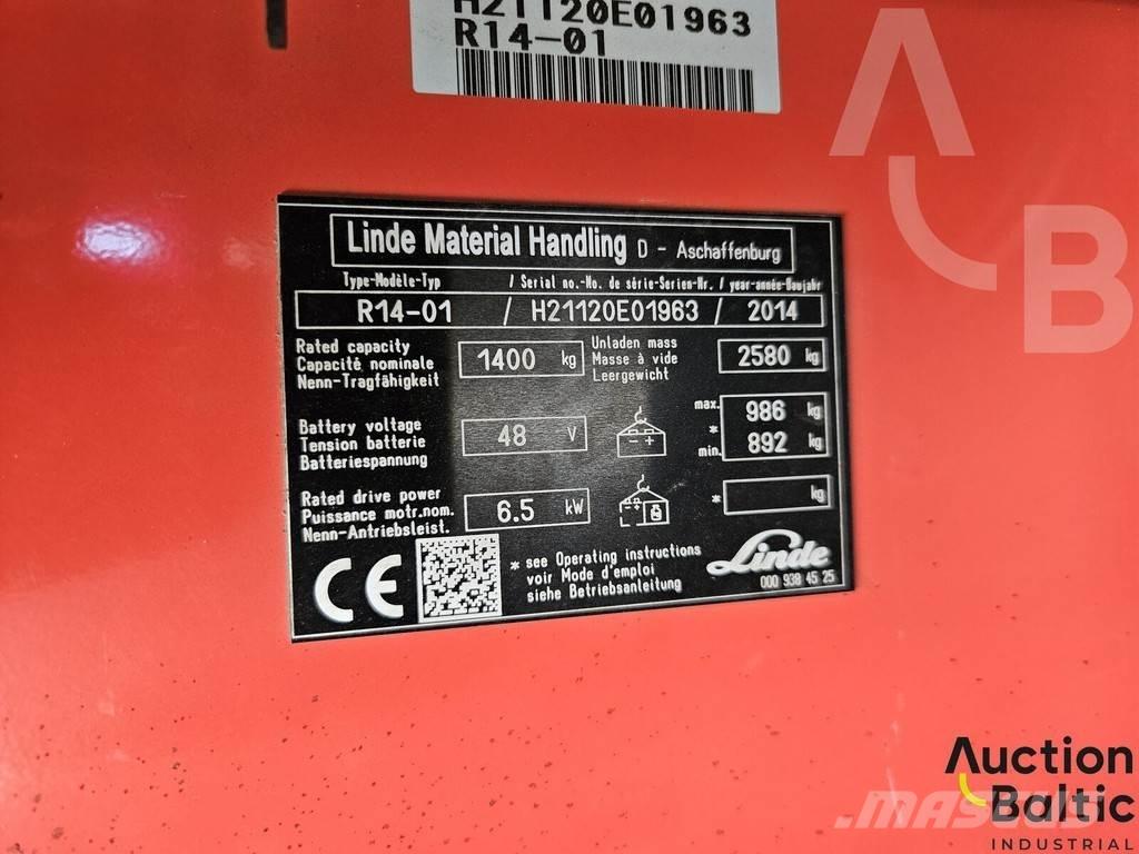 Linde R14-01 中端式裝載機
