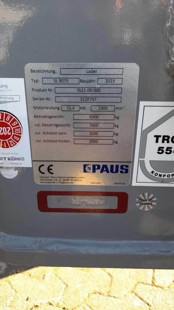 Paus SL 9075 輪胎式裝載機