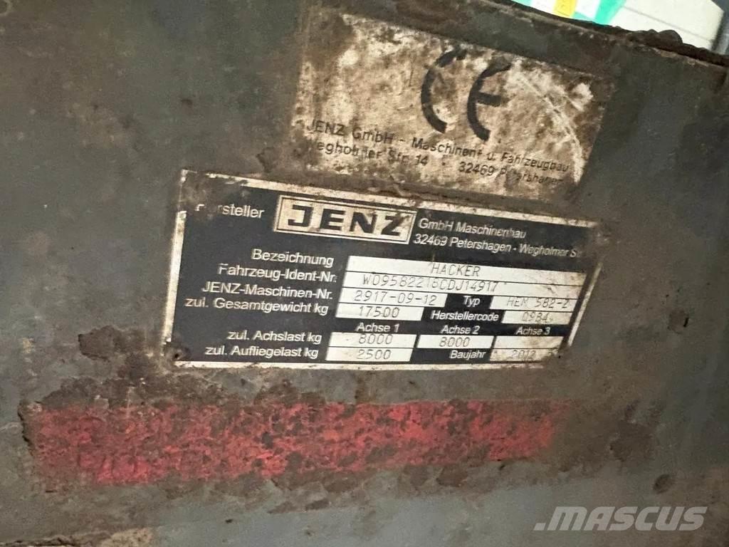 JENZ HEM 582Z 碎木機