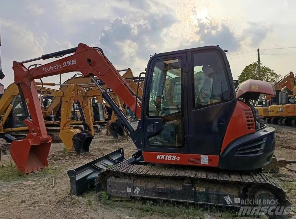 Kubota KX 080-3 中型挖土機/掘鑿機/挖掘機 7t-12t