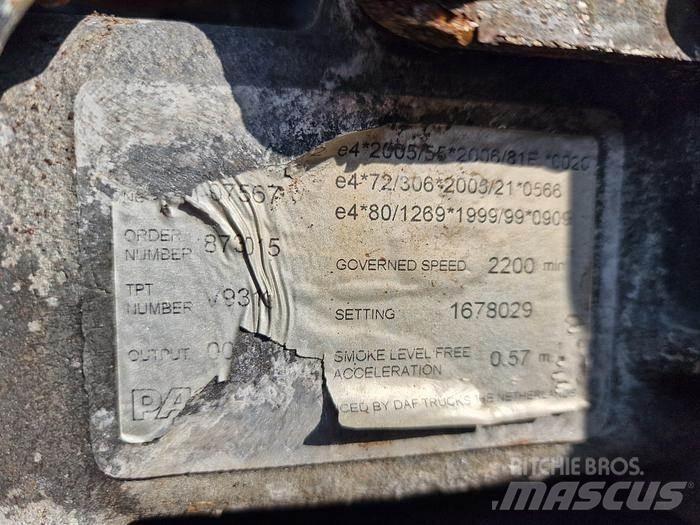 Paccar PR228 其他組件