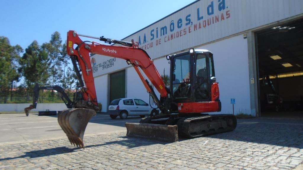 Kubota U 48-4 小型挖土機/掘鑿機<7t(小型挖掘機)