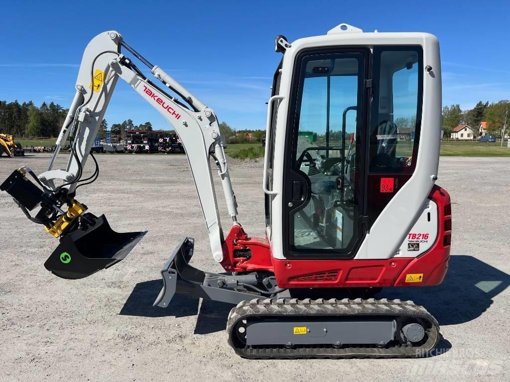 Takeuchi TB 216 A 小型挖土機/掘鑿機<7t(小型挖掘機)