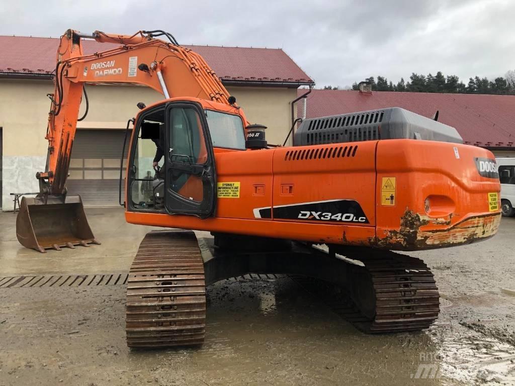 Doosan DX 340 LC 履帶式 挖土機/掘鑿機/挖掘機