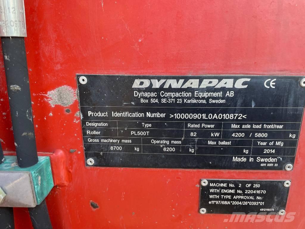 Dynapac PL 500 T 瀝青冷銑刨機/銑床