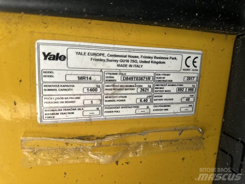 Yale mr14 前伸式堆高機(叉車)