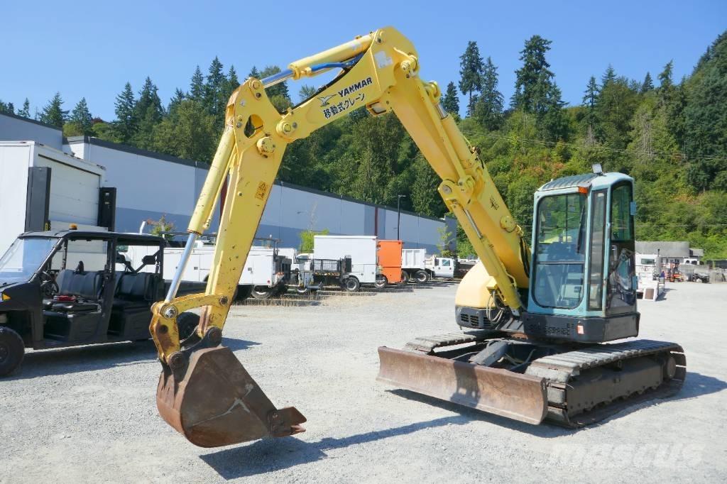 Yanmar B 7-5 A 履帶式 挖土機/掘鑿機/挖掘機