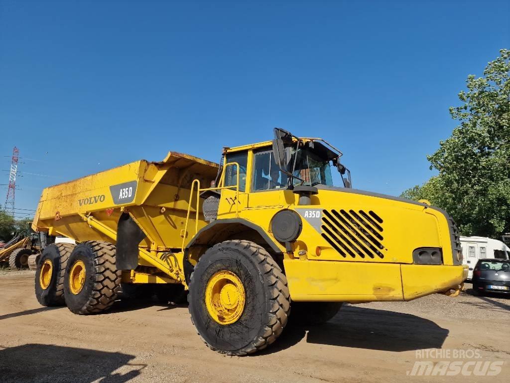 Volvo A 35 D 鉸接式起吊車
