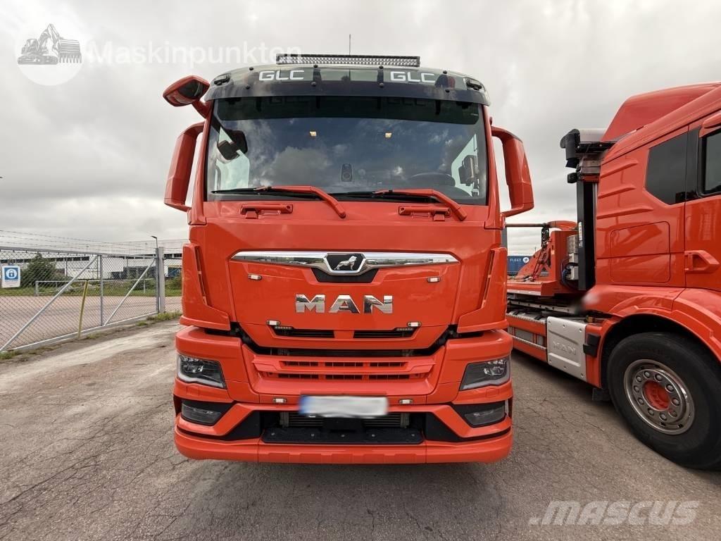 MAN TGS 26.360 裝載運輸卡車