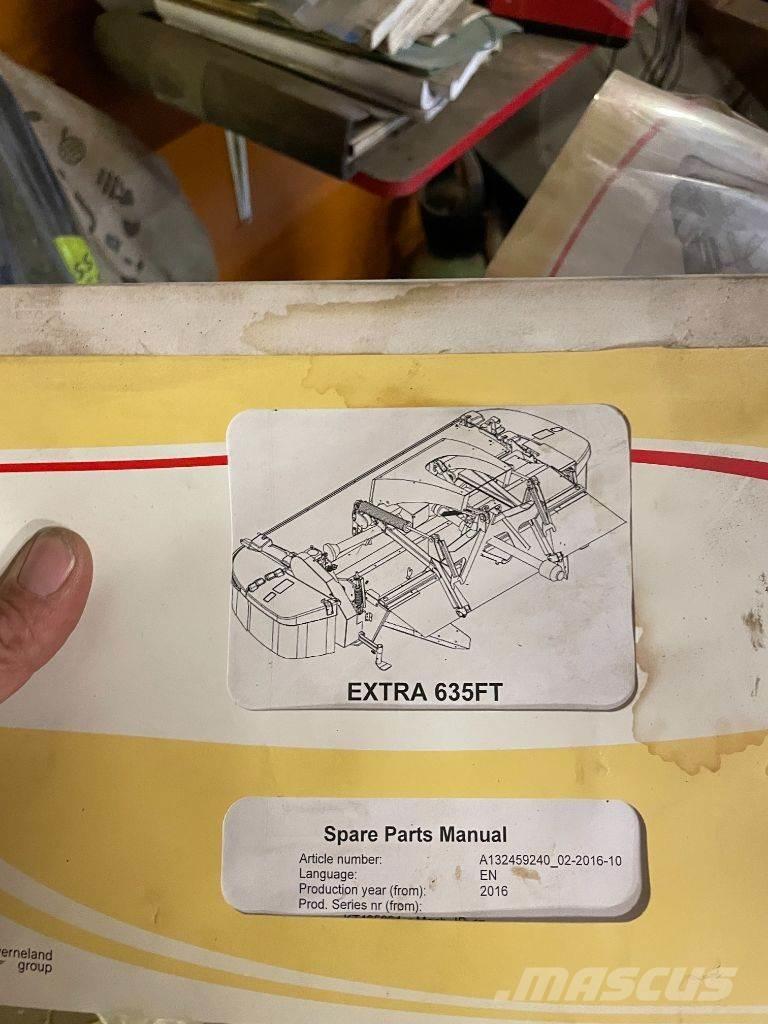 Vicon Extra 635 FT 割草調節裝置