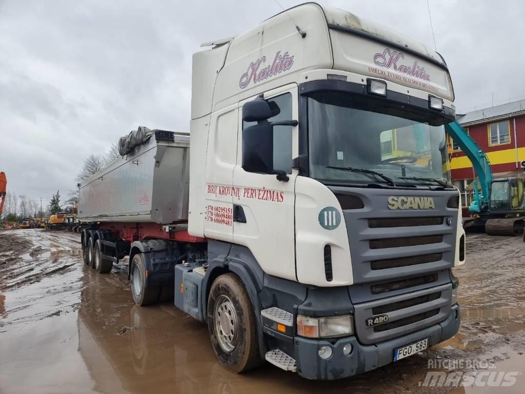 Scania R 420 曳引機組件