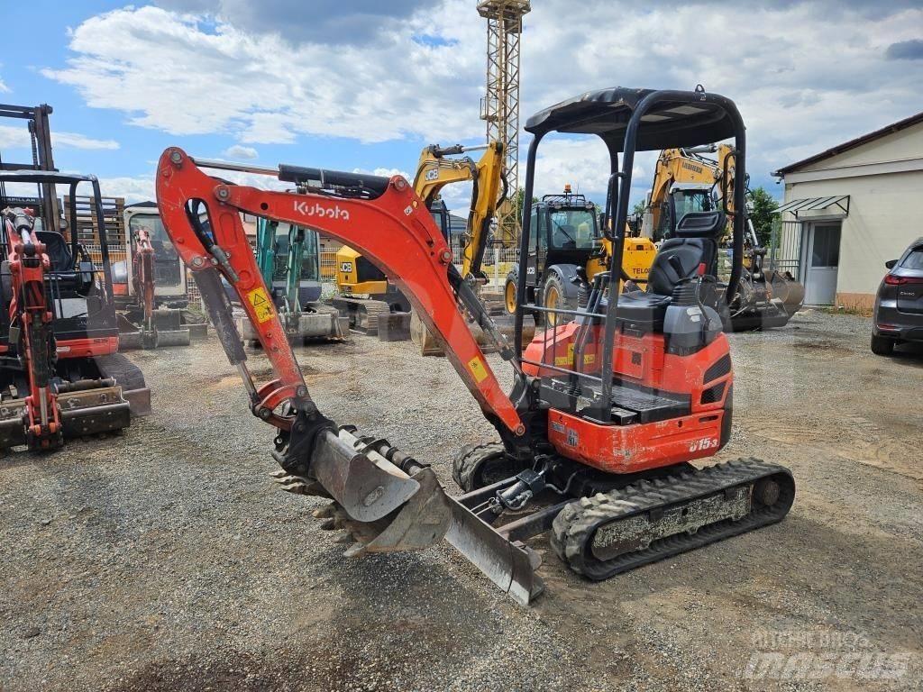 Kubota U 15 小型挖土機/掘鑿機<7t(小型挖掘機)