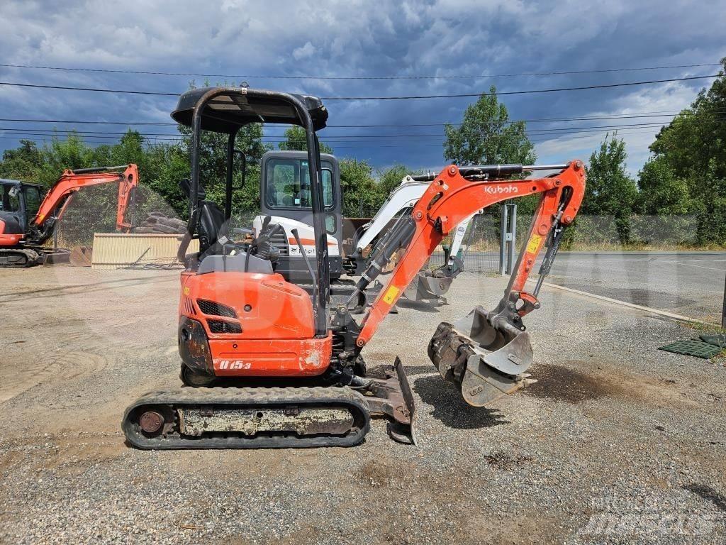 Kubota U 15 小型挖土機/掘鑿機<7t(小型挖掘機)