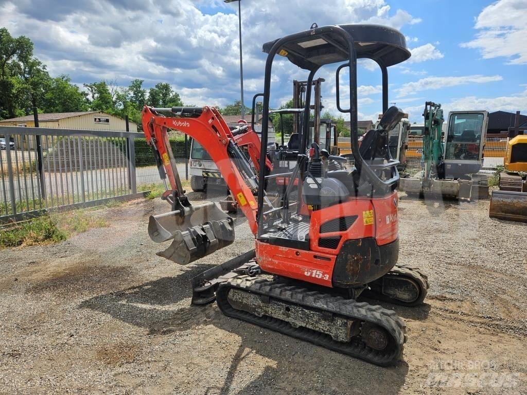 Kubota U 15 小型挖土機/掘鑿機<7t(小型挖掘機)