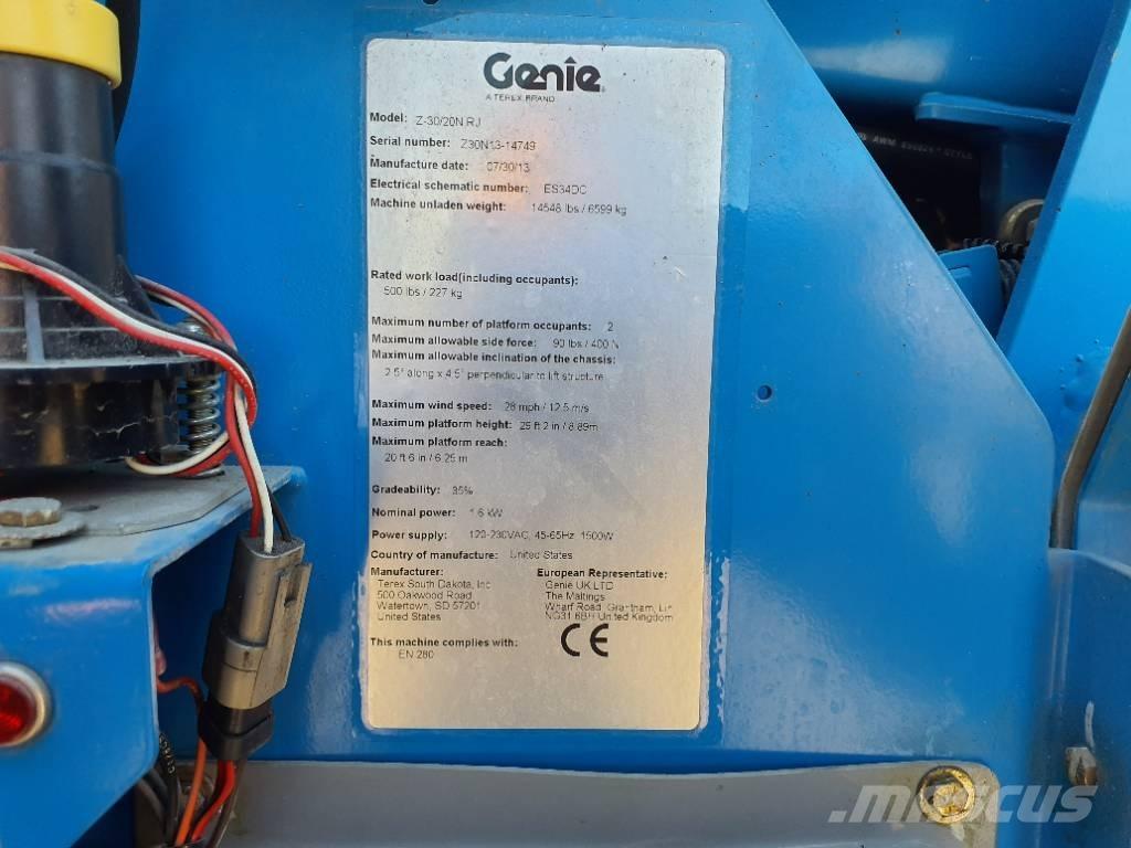 Genie Z30/20N 曲臂高空作業車