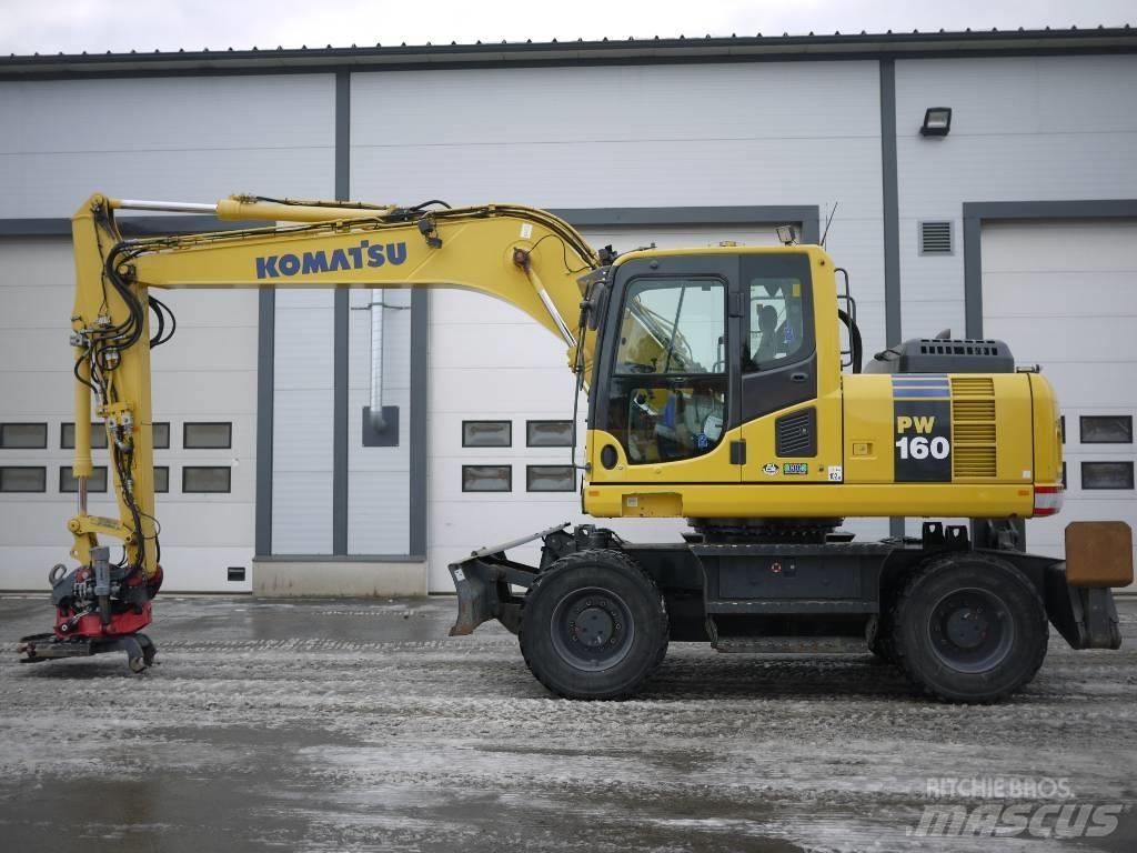 Komatsu PW 160-8 旋轉式挖土機/掘鑿機/挖掘機