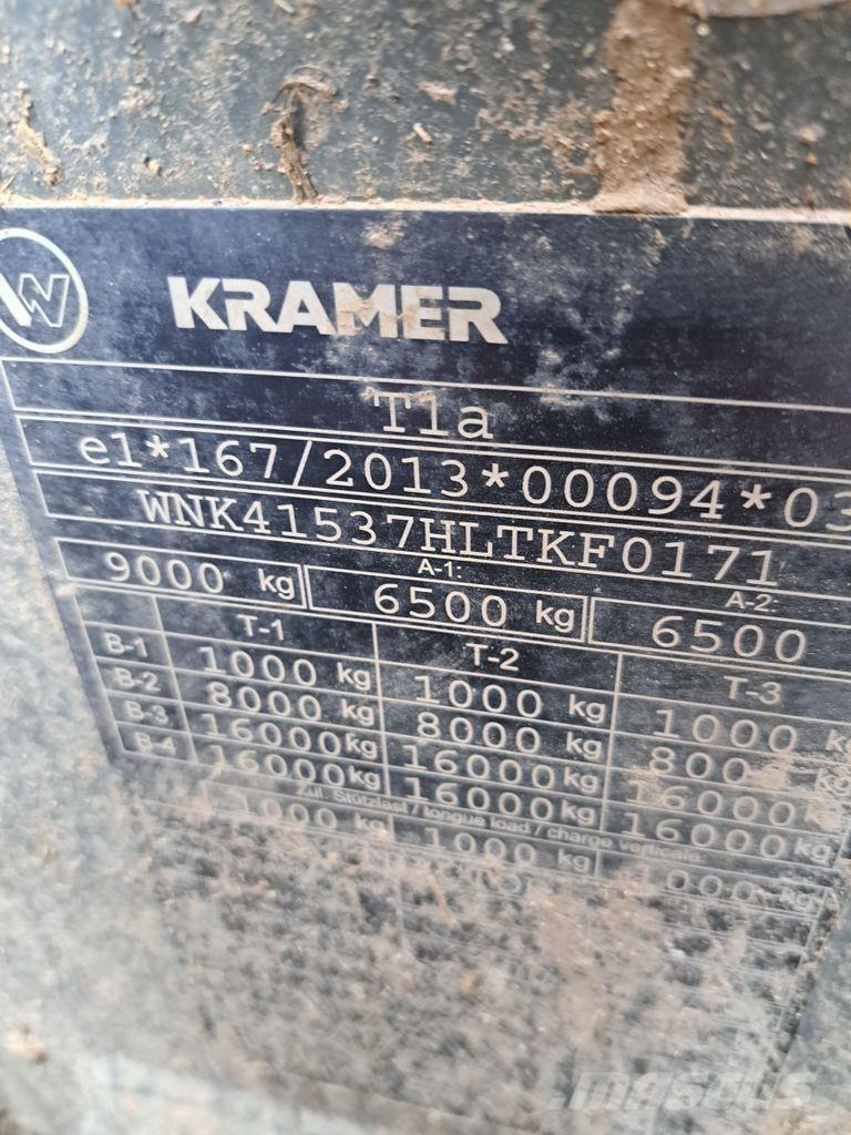 Kramer KT 407 農業用伸縮臂裝載機