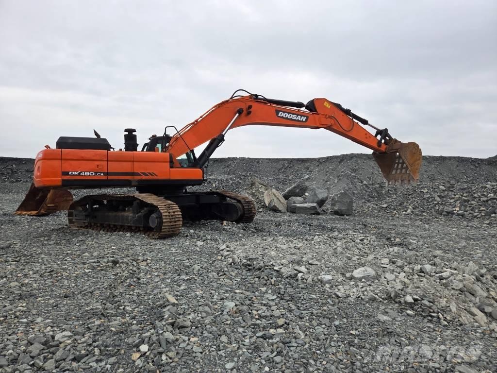 Doosan DX 480 LCA 履帶式 挖土機/掘鑿機/挖掘機