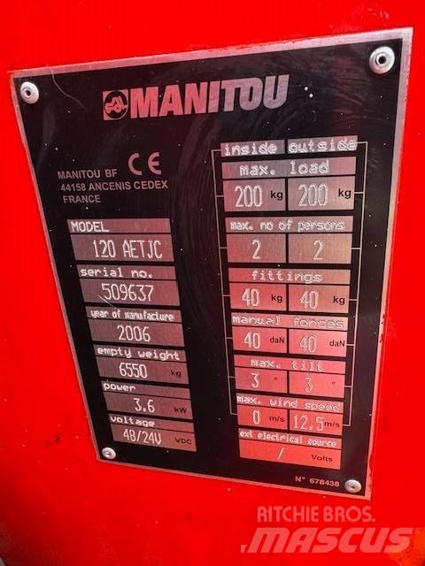 Manitou 120 AET JC 曲臂高空作業車