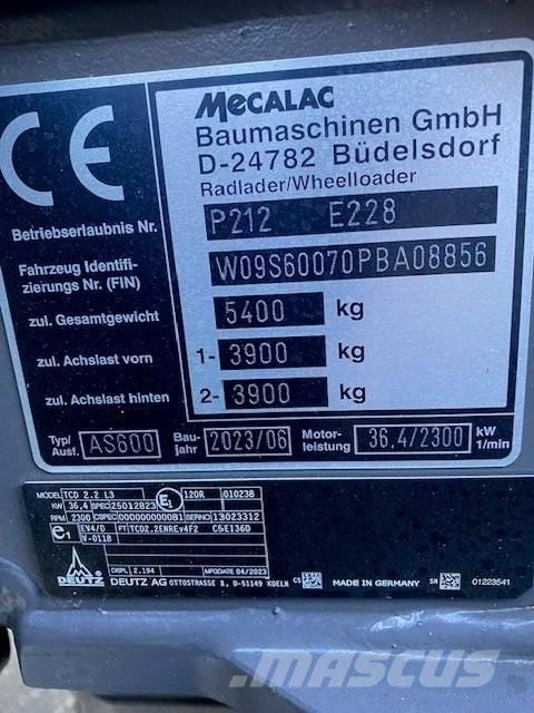 Mecalac AS600 其他農業機械