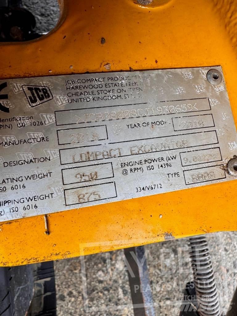 JCB Micro 小型挖土機/掘鑿機<7t(小型挖掘機)