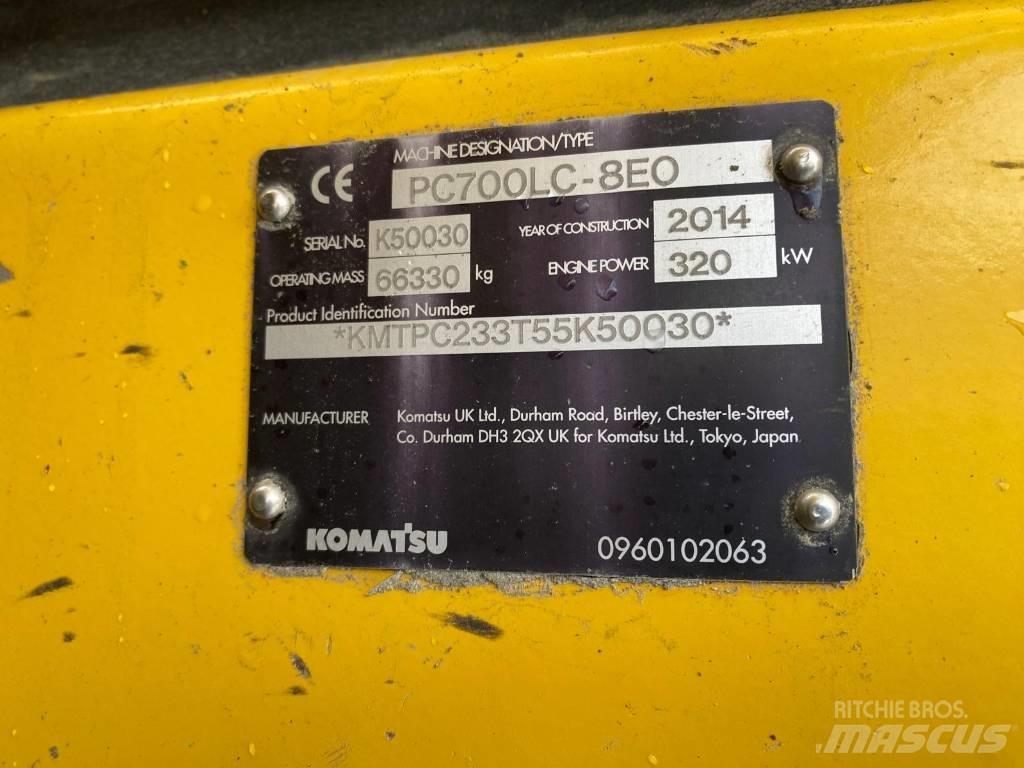 Komatsu PC 700-8EO 履帶式 挖土機/掘鑿機/挖掘機